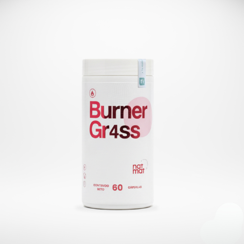 Cápsulas Burner Gr4ss NatMat, quemador de grasa con L-Carnitina para mujeres y hombres