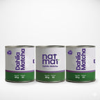 Pack x3 Matcha Dahlia NatMat, ahorro en té verde premium de 60 g para energía y enfoque