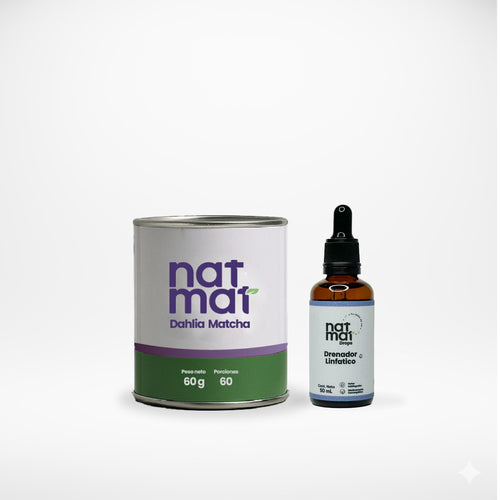 Kit Desinflamación NatMat, combo de gotas naturales para reducir hinchazón