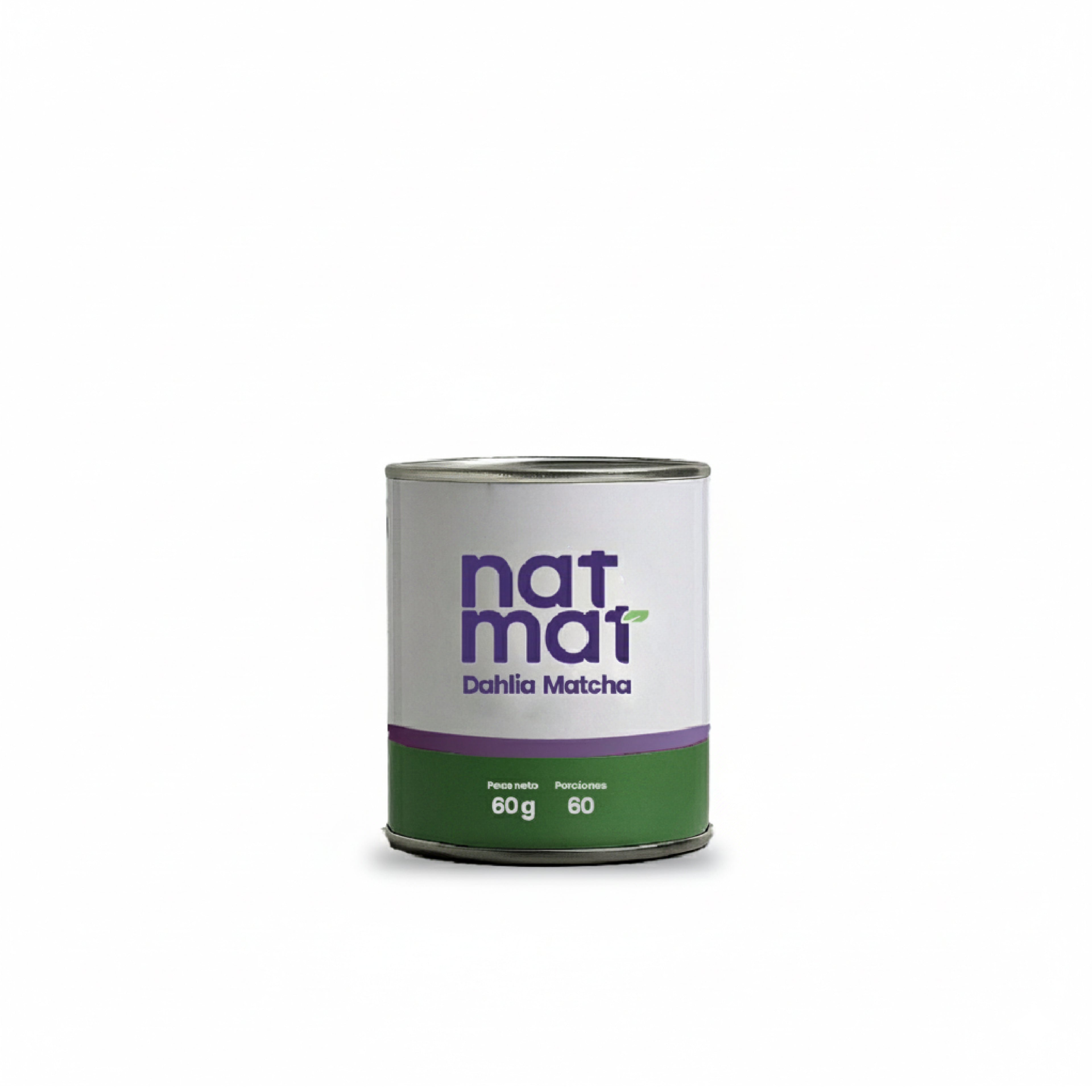 Matcha Dahlia NatMat, té verde premium incluido en combos de bienestar